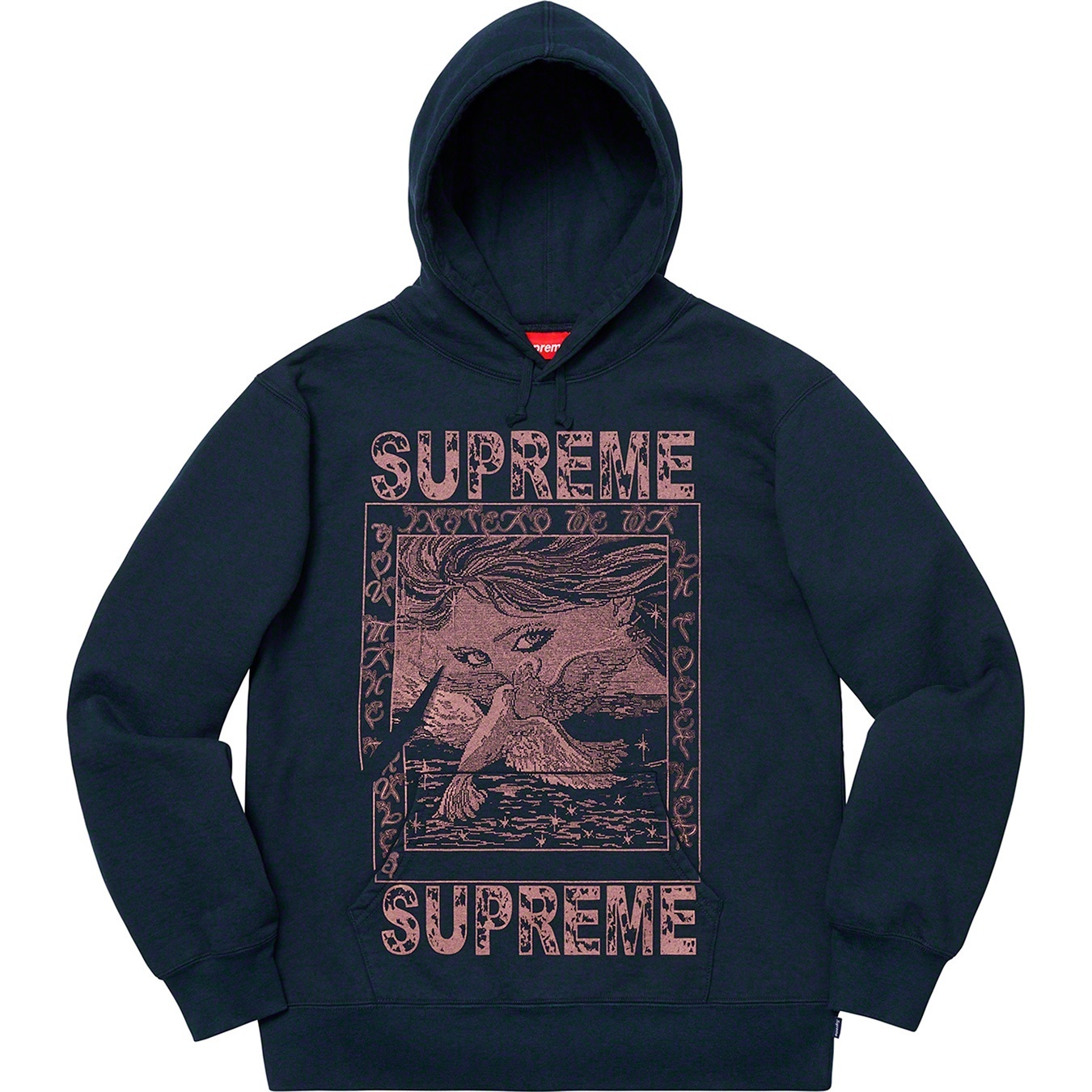 Doves Hooded Sweatshirt view 3